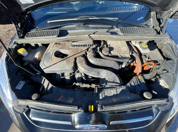 1FADP5EU7HL108136 2017 FORD C-MAX Black Vista del salpicadero
