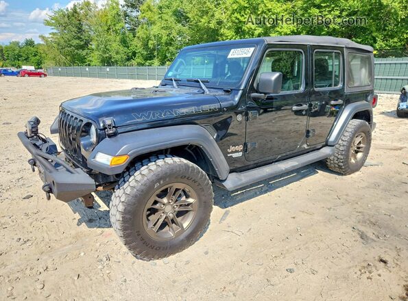 1C4HJXDG3JW152997 2018 JEEP WRANGLER Black Задня ліва чверть