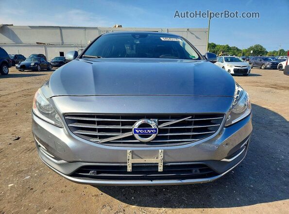 YV1612TK2G2392214 2016 VOLVO S60 Silver Vista trasera