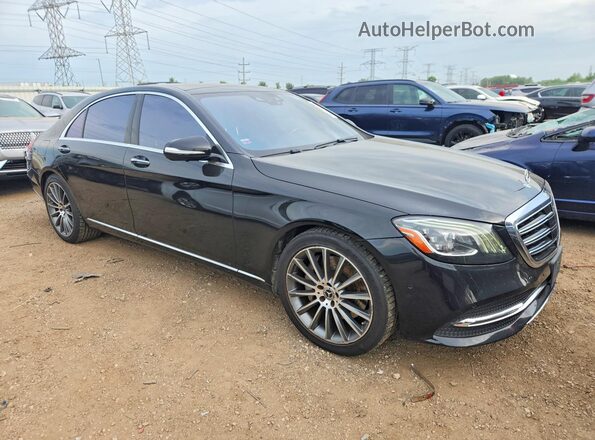 WDDUG6EB8JA350987 2018 MERCEDES-BENZ S Black Widok z przodu
