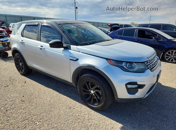 SALCR2BG7GH555203 2016 LAND ROVER DISCOVERY Silver Widok z przodu