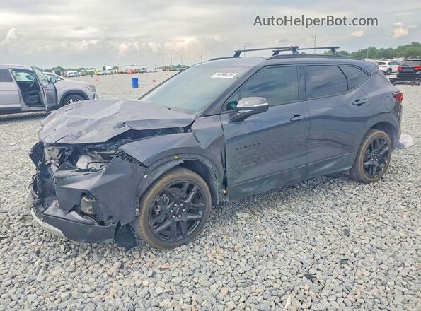 3GNKBDRS5NS139899 2022 CHEVROLET BLAZER Серый Задняя левая четверть