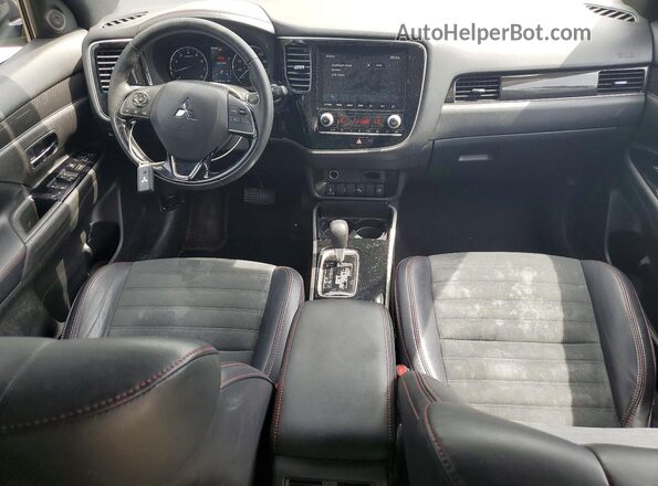JA4AZ3A31LZ013550 2020 MITSUBISHI OUTLANDER White Vista del cuadro de instrumentos