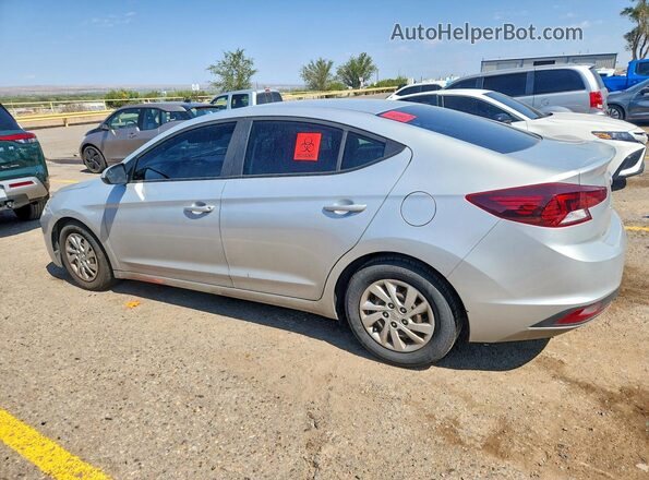 5NPD74LF9KH482297 2019 HYUNDAI ELANTRA Silver უკანა მარჯვენა