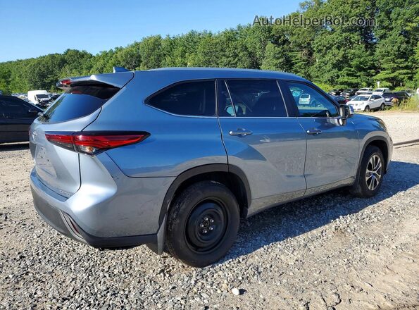 5TDKDRBH2PS515383 2023 TOYOTA HIGHLANDER Gray Front right