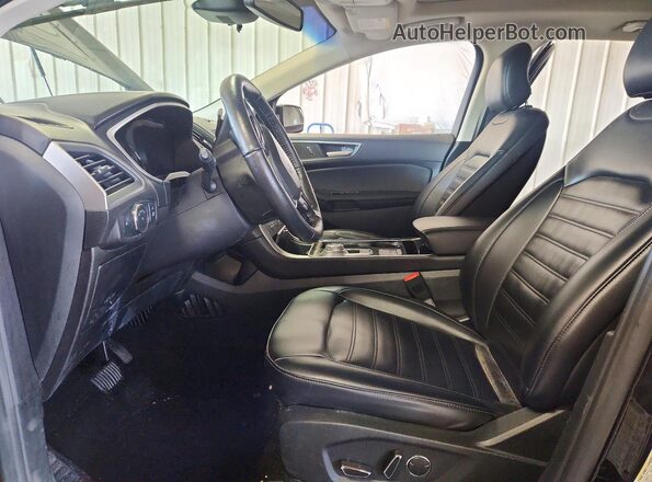 2FMPK4J95KBC26190 2019 FORD EDGE Black Вид панелі приладів