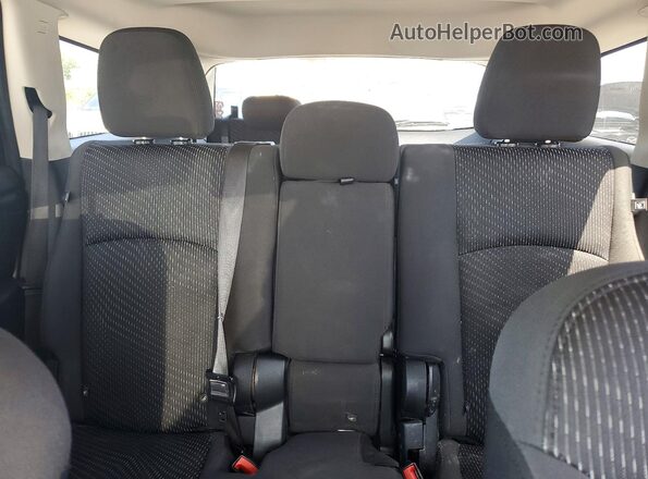 3C4PDCAB7JT496472 2018 DODGE JOURNEY Silver Rear interior view