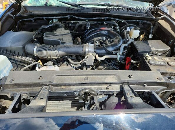 3TMCZ5AN3PM642438 2023 TOYOTA TACOMA Black ძრავის განყოფილების ხედი