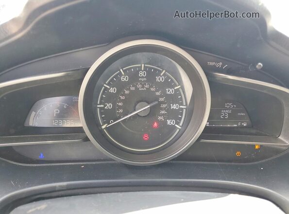 3MZBN1K79HM145618 2017 MAZDA 3 Black Widok tylnych siedzeń