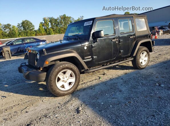 1C4BJWDG8HL630021 2017 JEEP WRANGLER Черный Задняя левая четверть