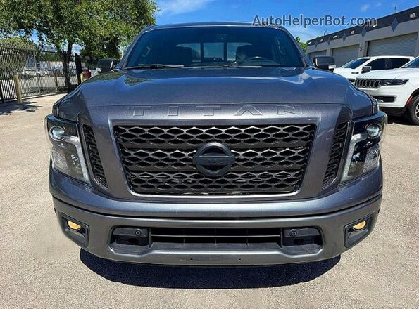 1N6AA1E68KN533253 2019 NISSAN TITAN Gray Հետևի տեսք