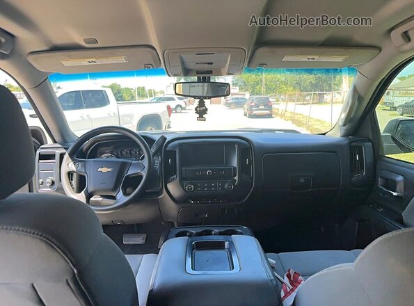 3GCPCPEC0JG496674 2018 CHEVROLET SILVERADO Черный Вид задних сидений