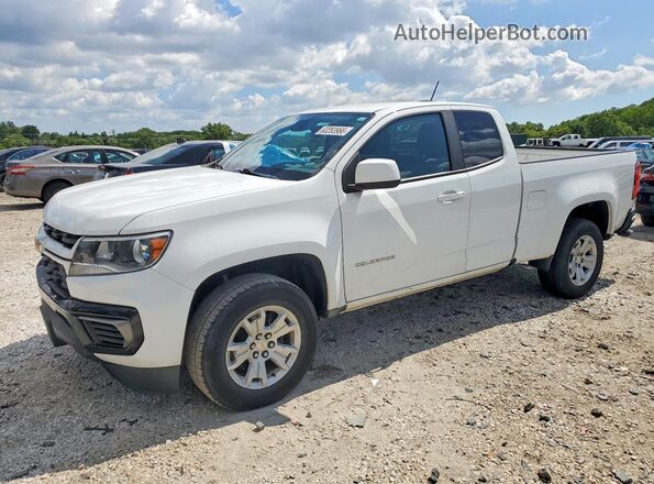 1GCHSCEA5M1206575 2021 CHEVROLET COLORADO Белый Задняя левая четверть