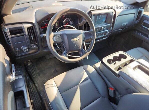 1GCNCNEH1JZ372212 2018 CHEVROLET SILVERADO White ხელსაწყოთა პანელის ხედი