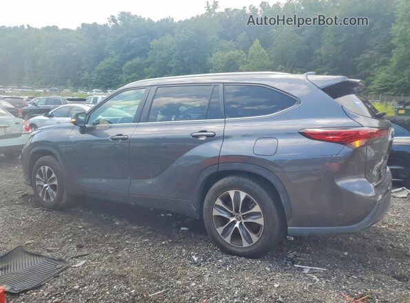 5TDKDRAH1PS003020 2023 TOYOTA HIGHLANDER Gray Trasero derecho