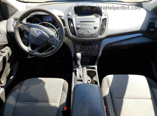 1FMCU9GD1HUE55471 2017 FORD ESCAPE Silver Widok zestawu wskaźników