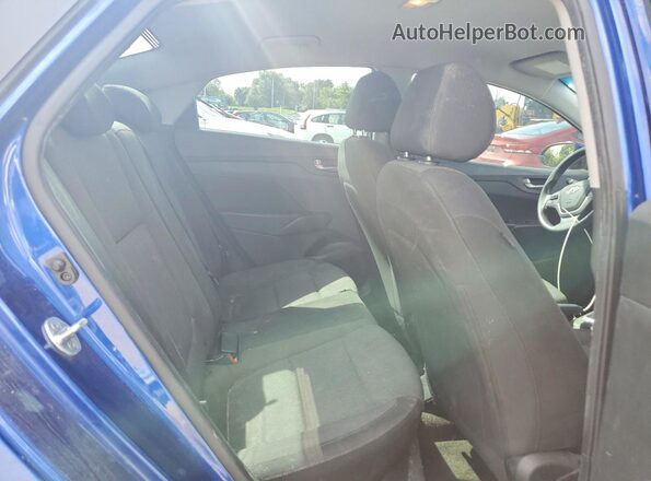 3KPC24A39KE040949 2019 HYUNDAI ACCENT Blue Widok wnętrza z tyłu