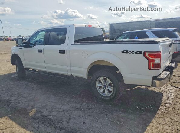 1FTFW1E59JFC66862 2018 FORD F150 White Tył prawy