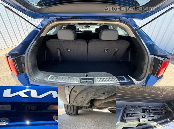 5XYRL4LC1PG222739 2023 KIA SORENTO Blue 