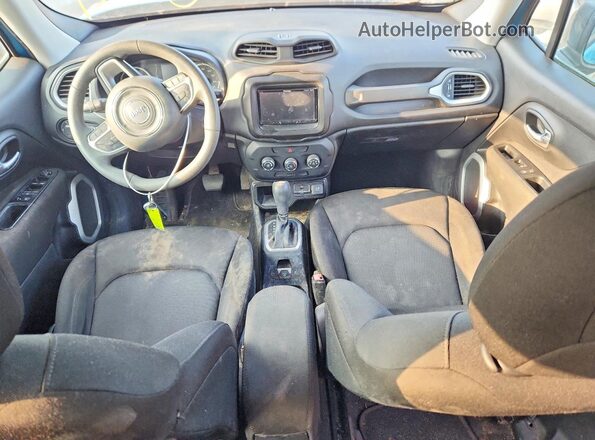ZACNJAA15LPL35573 2020 JEEP RENEGADE Blue ხელსაწყოთა პანელის ხედი
