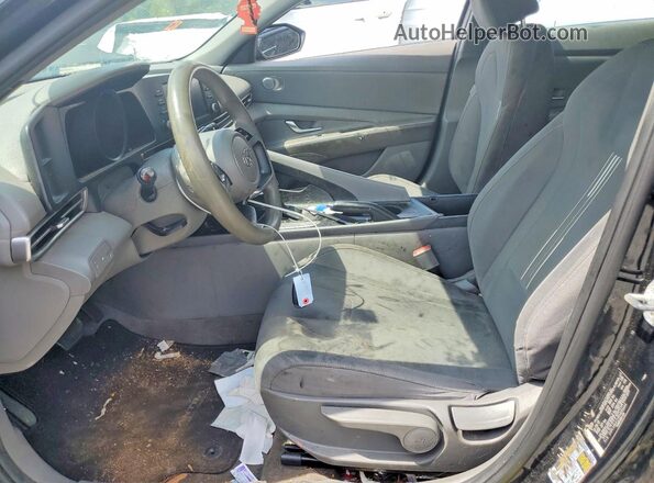 5NPLM4AG9PH095644 2023 HYUNDAI ELANTRA Черный Вид панели приборов
