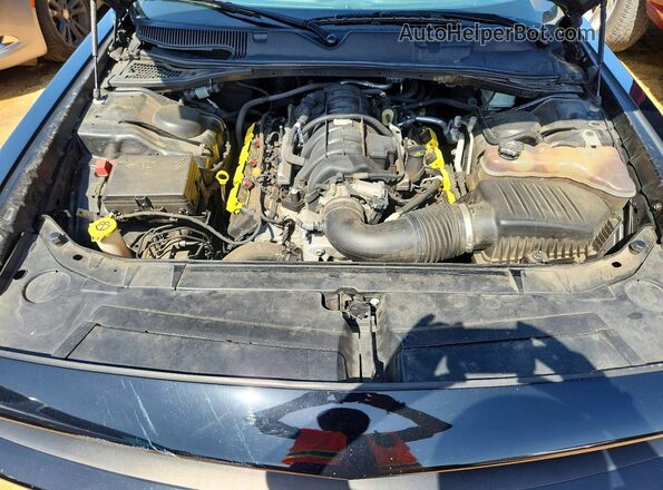 2C3CDZBT6MH586304 2021 DODGE CHALLENGER Black Vista del compartimento del motor