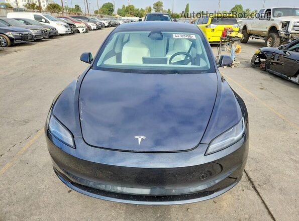 5YJ3E1EA5RF869231 2024 TESLA MODEL Угольный Вид сзади