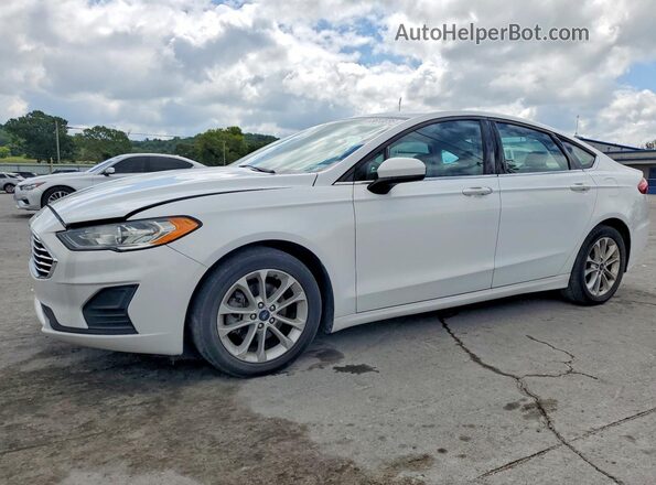 3FA6P0HD0KR243412 2019 FORD FUSION White Trasero izquierdo