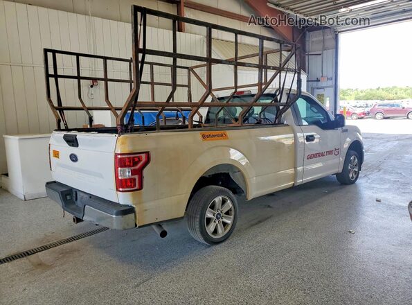 1FTMF1C53KKD93321 2019 FORD F150 Белый Передняя правая четверть