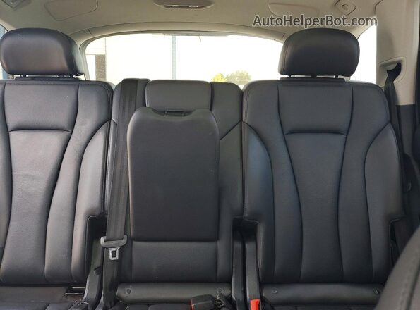 WA1LAAF73JD042364 2018 AUDI Q7 Black Vista interior trasera