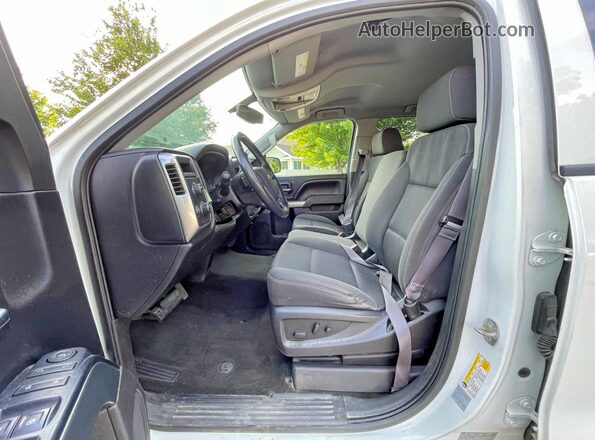 3GCUKREC8HG163585 2017 CHEVROLET SILVERADO White Вид задньої частини салону