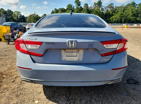 1HGCV1F39MA007505 2021 HONDA ACCORD Gray Вид салону спереду