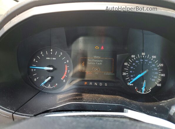 2FMPK3G91KBC24101 2019 FORD EDGE White Widok tylnych siedzeń