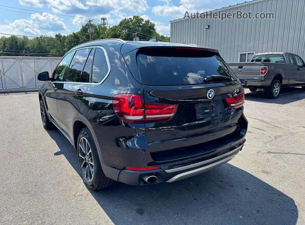 5UXKR0C34H0V74261 2017 BMW X5 Black Rear right
