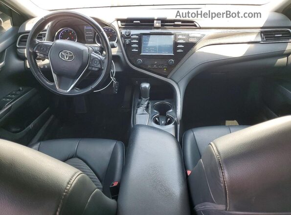 4T1B11HK3KU161905 2019 TOYOTA CAMRY Белый Вид щитка приборов