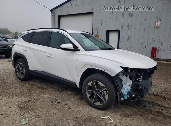 5NMJBCDE8SH545551 2025 HYUNDAI TUCSON White Դիմացի տեսք