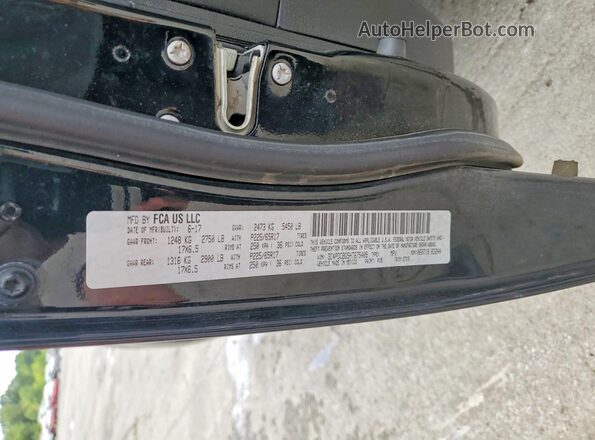 3C4PDCBG5HT675405 2017 DODGE JOURNEY Black Սալոնի 360 աստիճան տեսք