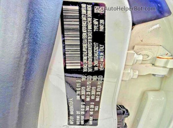 ZN661XUA6JX292117 2018 MASERATI ALL OTHER White 