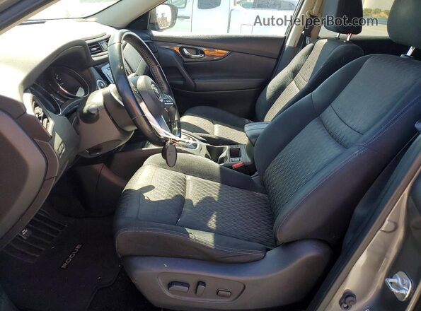 JN8AT2MT6HW145763 2017 NISSAN ROGUE Charcoal Dashboard view
