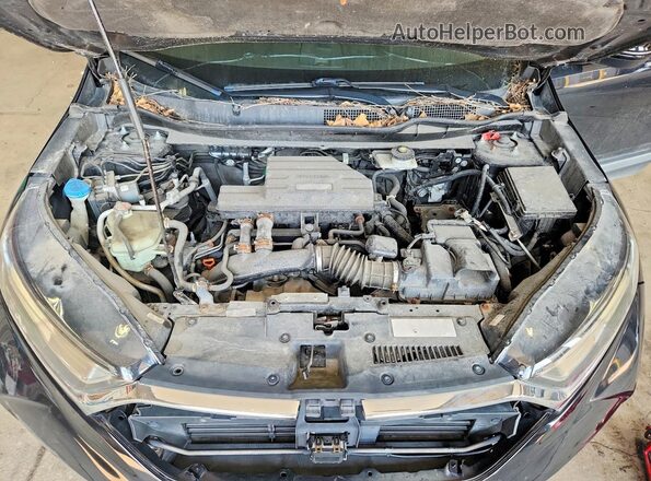 2HKRW2H96KH654902 2019 HONDA CR-V Black Vista del compartimento del motor