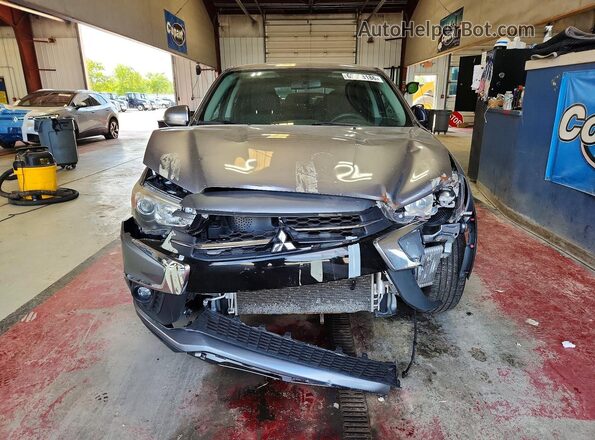 JA4AP3AU8KU008128 2019 MITSUBISHI OUTLANDER Gray Widok z tyłu