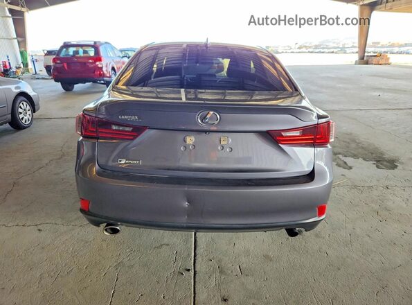 JTHBA1D23G5019841 2016 LEXUS IS Gray Vista interior delantera