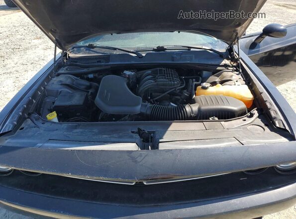 2C3CDZAG8HH522307 2017 DODGE CHALLENGER Black Widok komory silnika