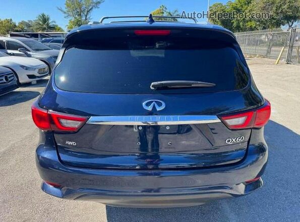 5N1DL0MM9LC538281 2020 INFINITI QX60 Blue Widok wnętrza z przodu