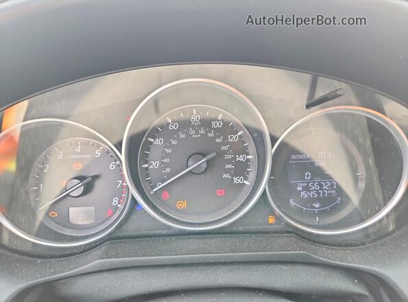 JM1GJ1U58G1424473 2016 MAZDA 6 White Հետևի նստատեղերի տեսք