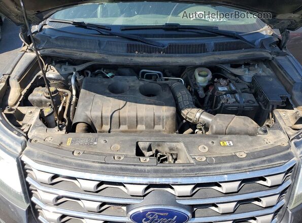 1FM5K7DH2HGB15156 2017 FORD EXPLORER Серый Вид наклейки с VIN-кодом