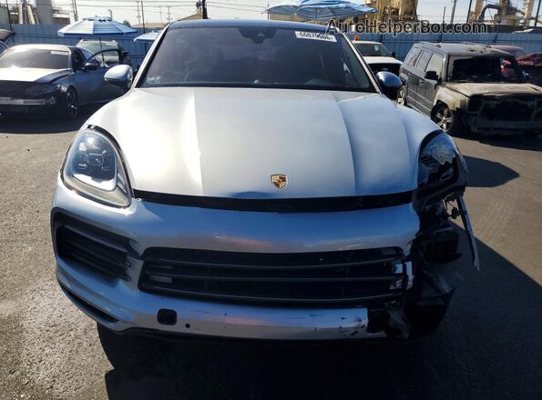 WP1BE2AY8NDA51058 2022 PORSCHE CAYENNE Silver Հետևի տեսք