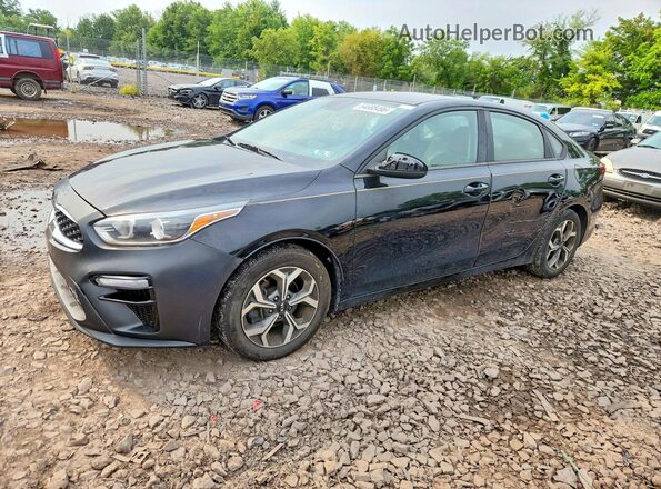3KPF24AD4LE145566 2020 KIA FORTE Black უკანა მარცხენა