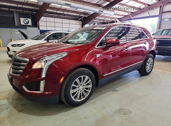 1GYKNDRSXHZ150558 2017 CADILLAC XT5 Red Задня ліва чверть