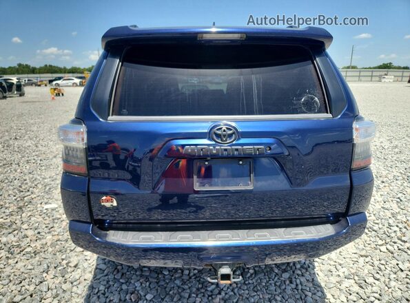 JTEZU5JR2K5198250 2019 TOYOTA 4RUNNER Blue Вид салону спереду